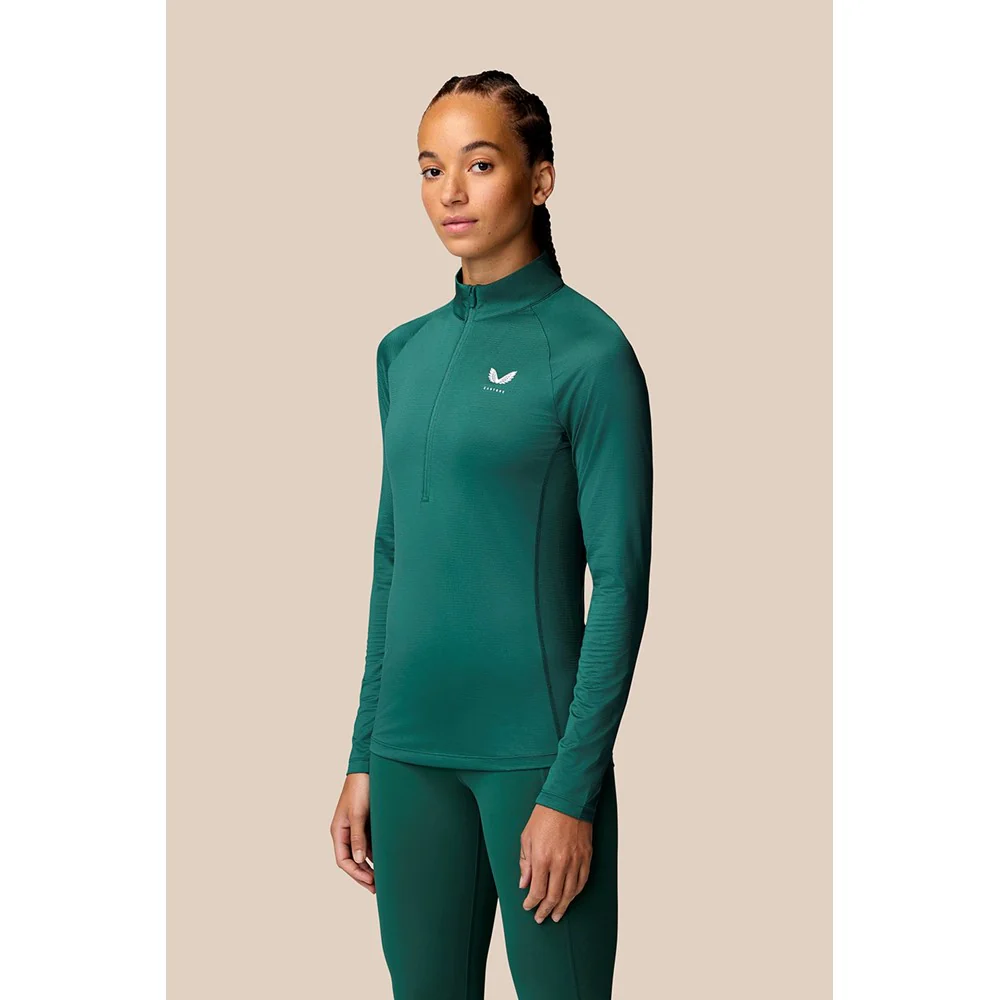Castore 1/2 Zip Long Sleeve Top