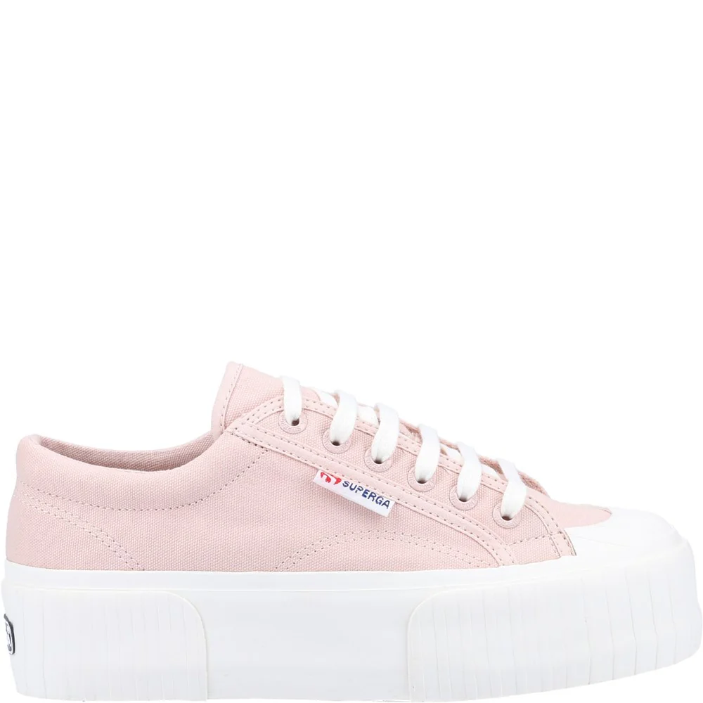Superga 2631 Stripe Platform Trainer - Image 4