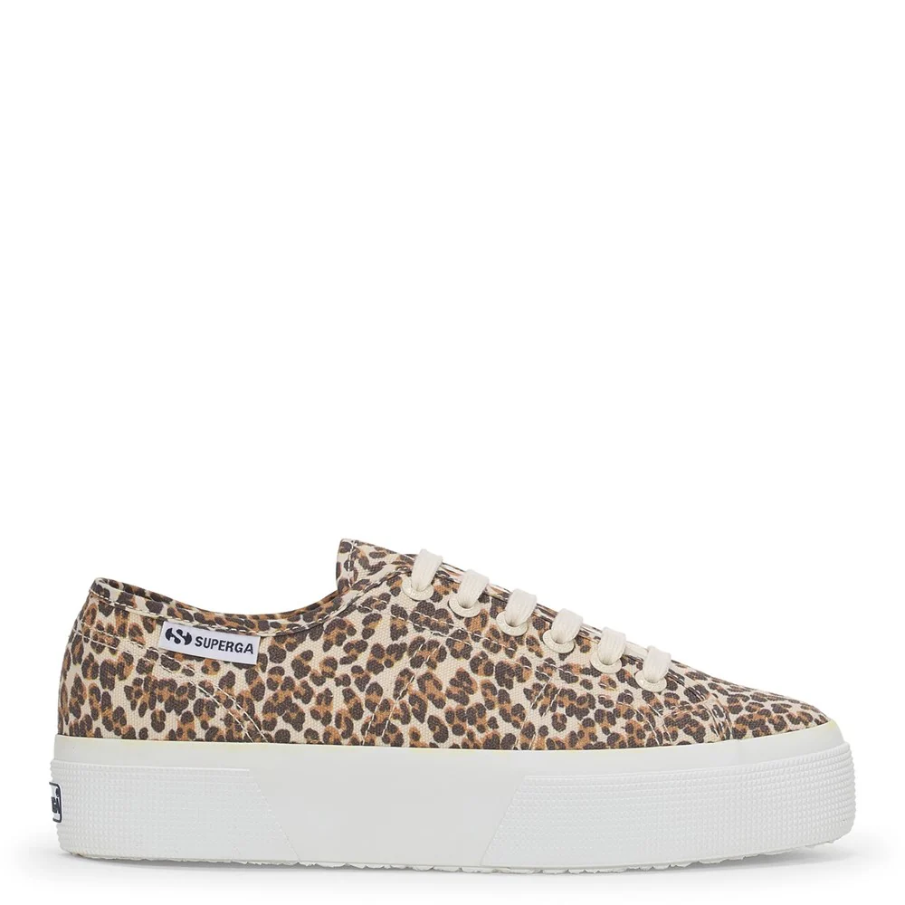 Superga 2740 Leopard Print Trainer - Image 5