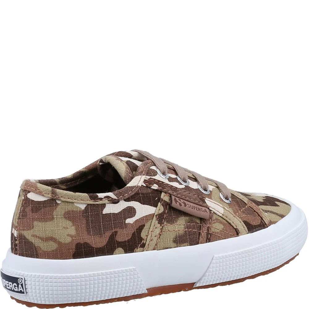 Superga 2750 Kids Camo Ripstop Trainer - Image 2