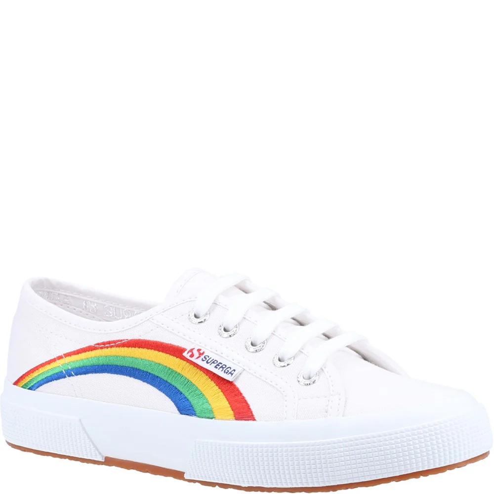 Superga 2750 Rainbow Embroidery Trainer