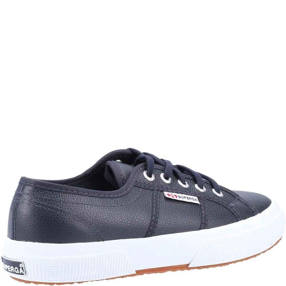 Superga 2750 Tumbled Leather Shoe - Image 2