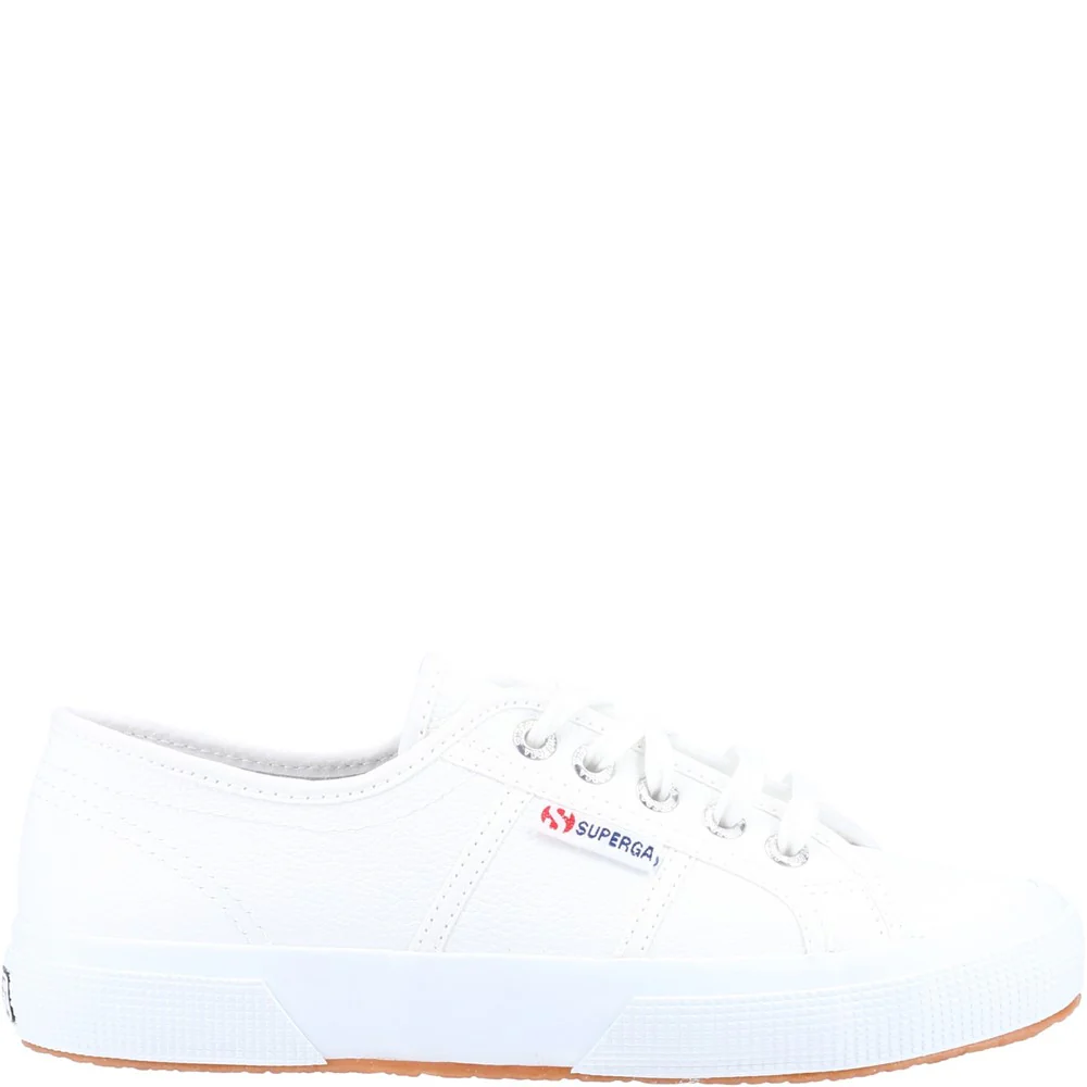 Superga 2750 Tumbled Leather Shoe - Image 4