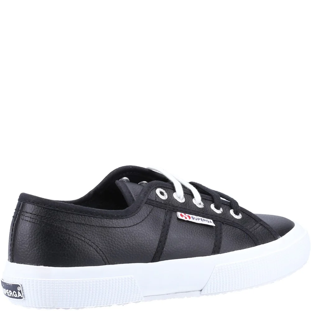 Superga 2750 Tumbled Leather Shoe - Image 2