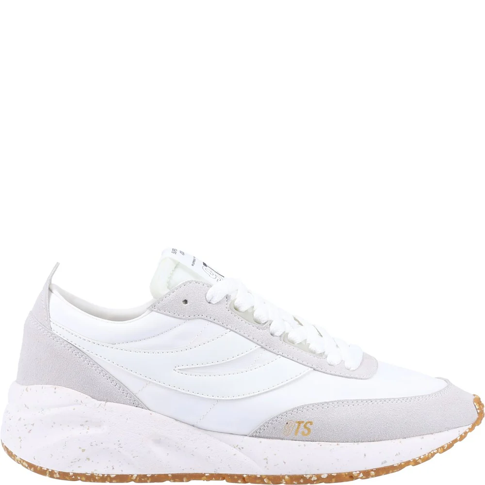 Superga 4089 Training 9TS Slim Vegan Leather Trainer - Image 4