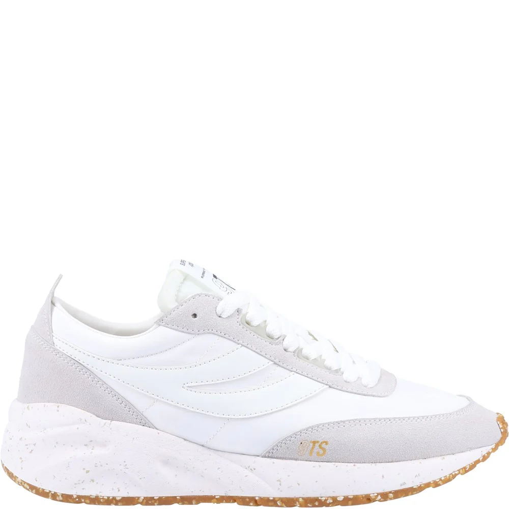 Superga 4089 Training 9TS Slim Vegan Leather Trainer - Image 4