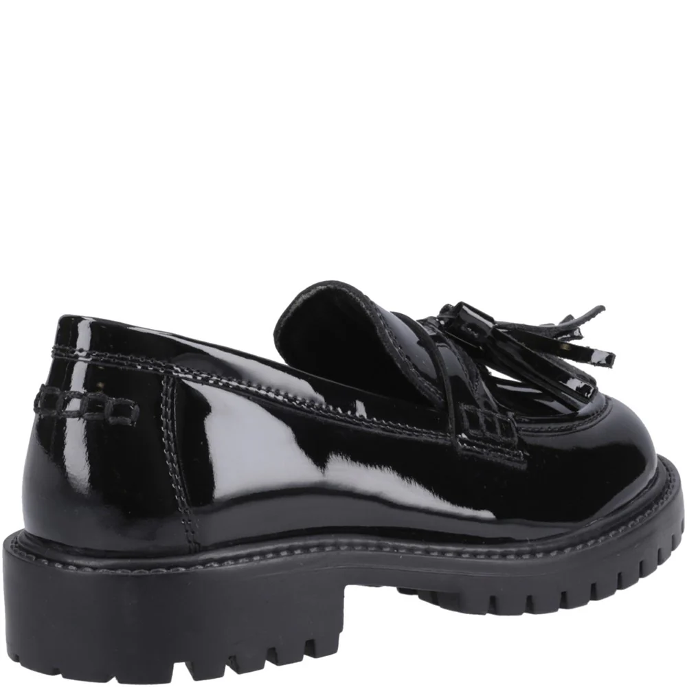 Hush Puppies Abigail Patent Senior School Shoes - Image 2