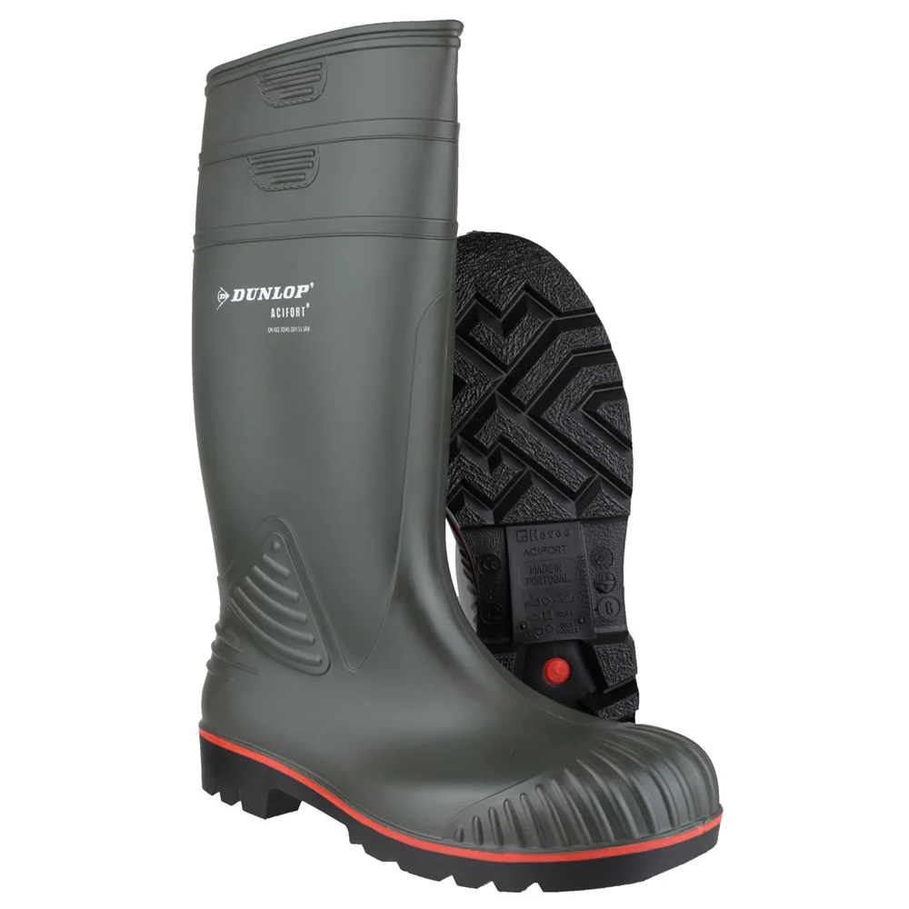Dunlop Acifort Heavy Duty Full Safety Wellington - Image 3