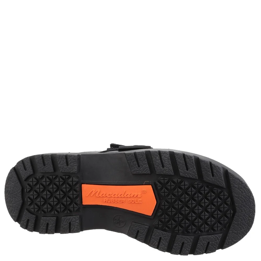 US Brass Alfie Twin Touch Fastening Infant Boys School Shoes - Image 4