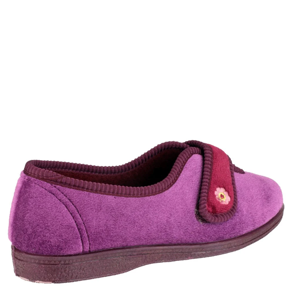 Mirak Andrea Touch Fastening Slipper - Image 2