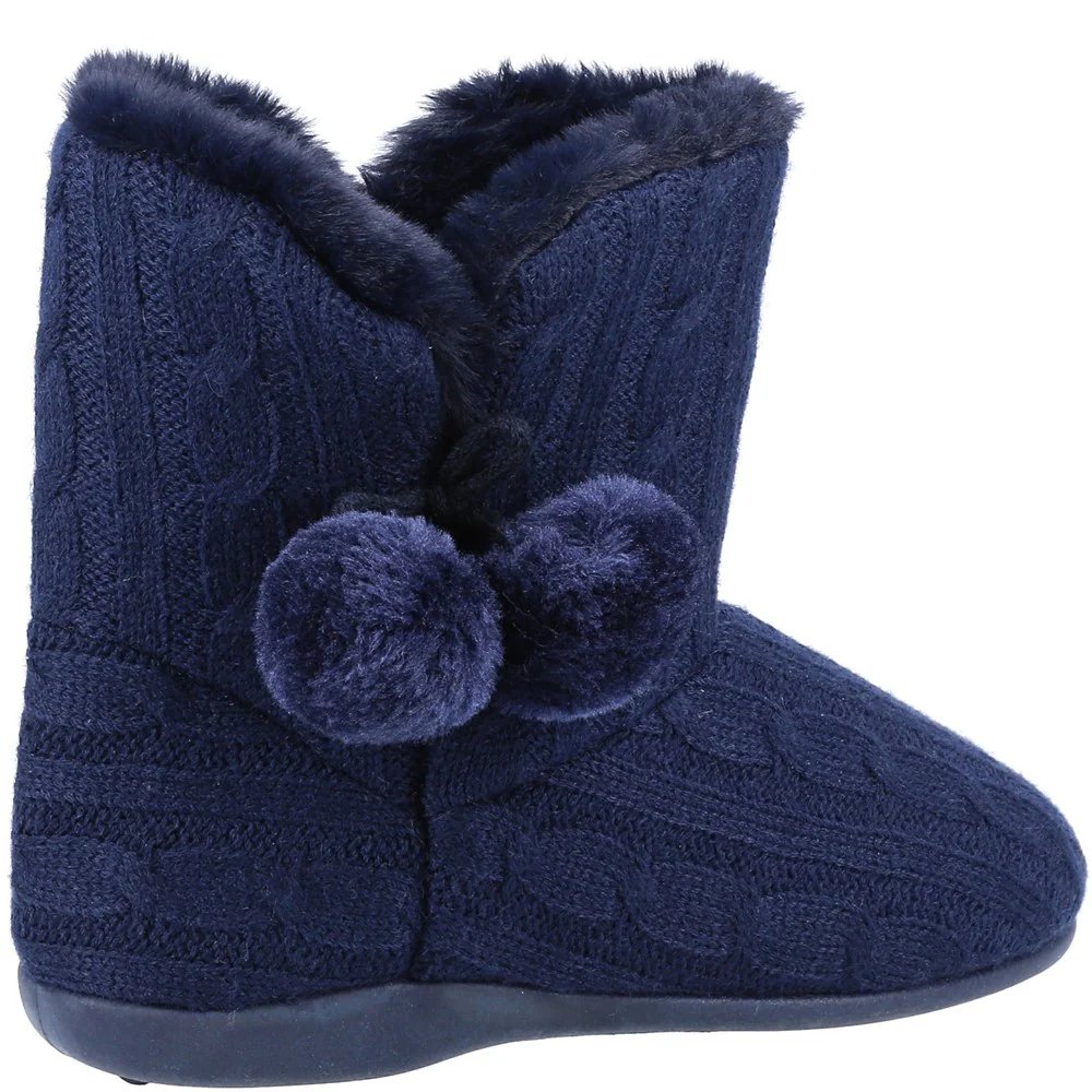 Fleet & Foster Apple Knitted Bootie Slipper - Image 2