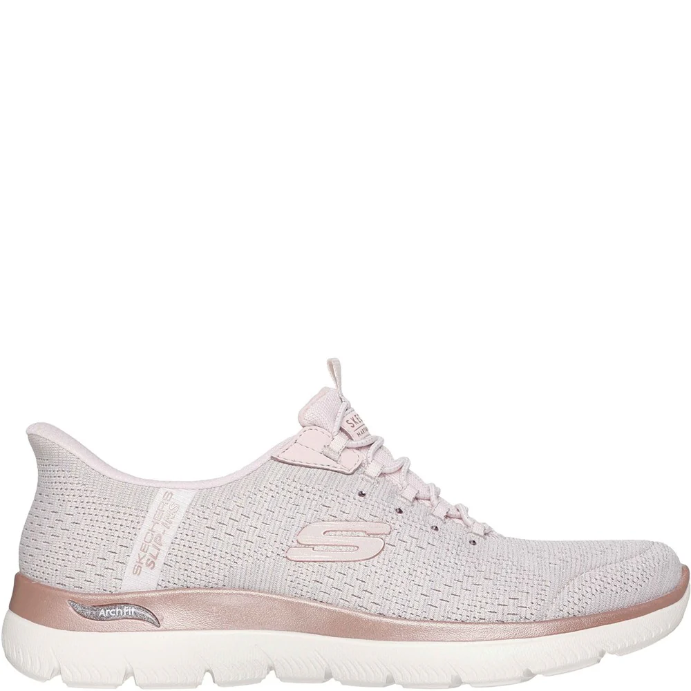 Skechers Arch Fit Summits - Soft Shimmer Trainers - Image 5