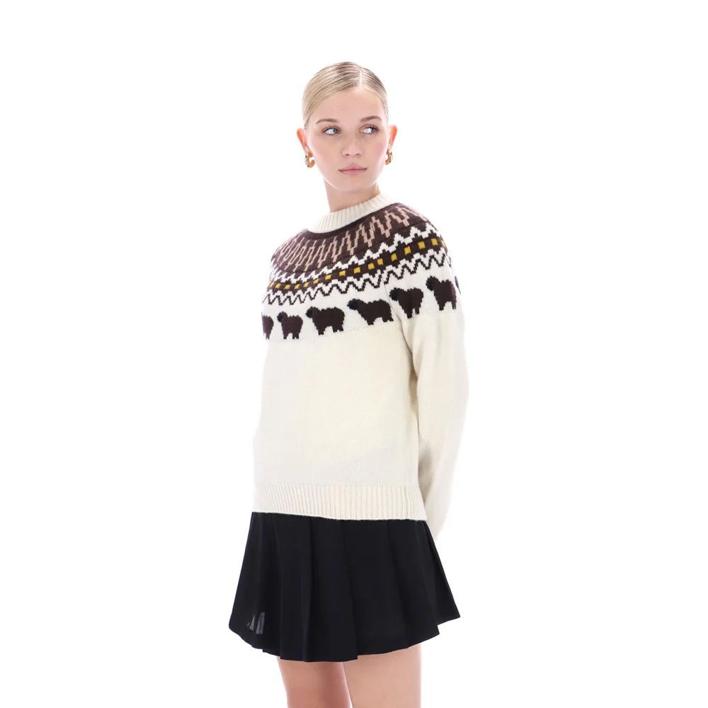 Hunter Ashie Crew Fair Isle Knit