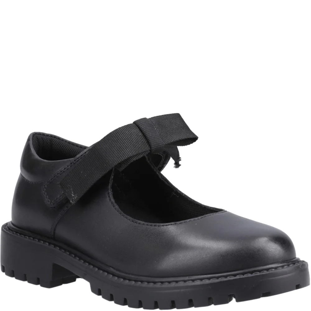 Hush Puppies Astrid Bow Senior School Shoes