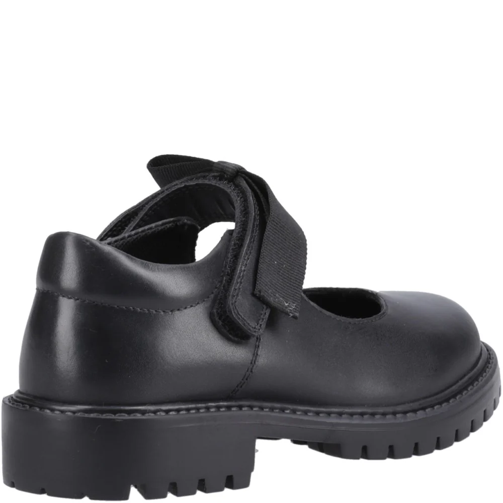 Hush Puppies Astrid Bow XL Senior School Shoes - Image 2