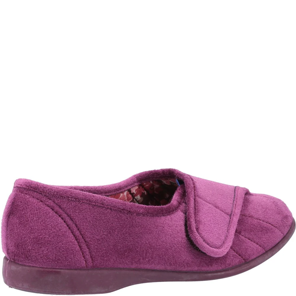 GBS Audrey Touch Fastening Slipper - Image 2