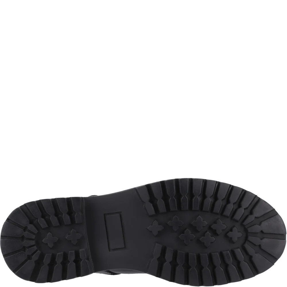 Hush Puppies Aurora XL Patent Senior School Shoes - Image 3
