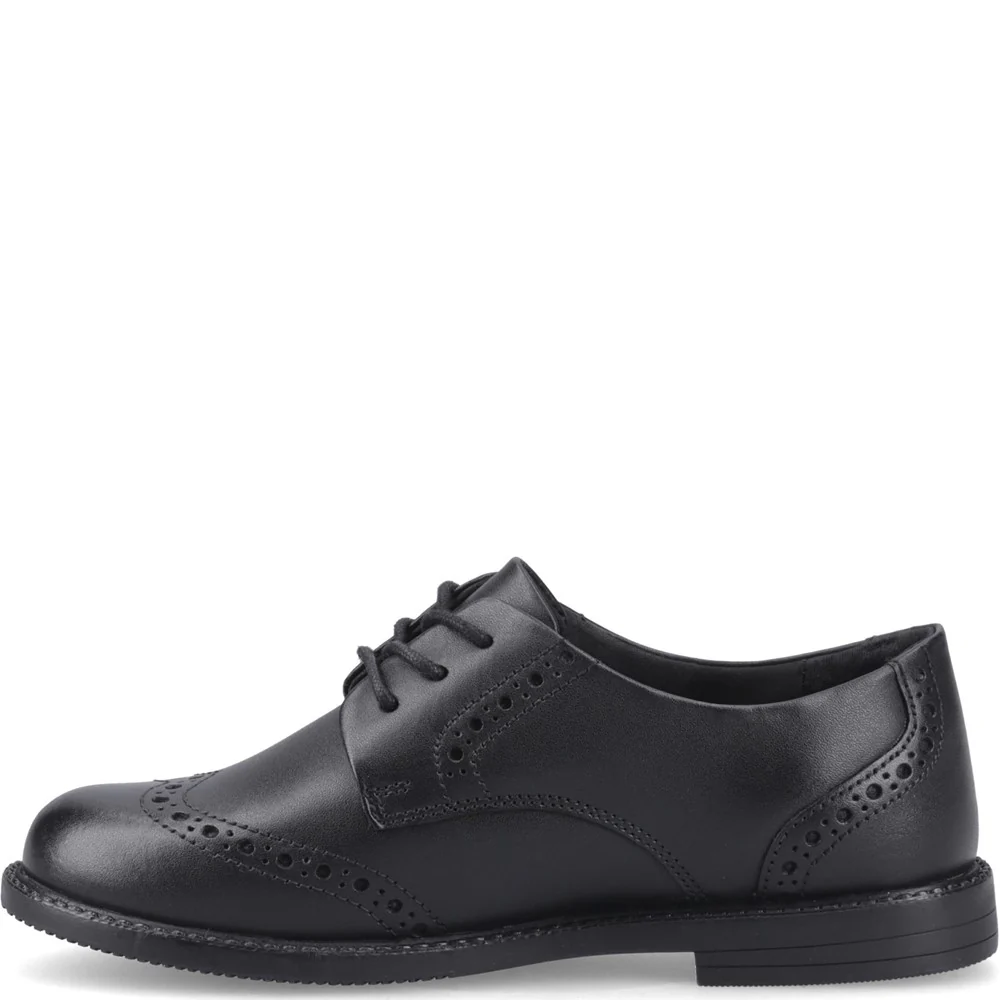 Hush Puppies Ava Brogue Senior School Shoes Size 6 - Image 4