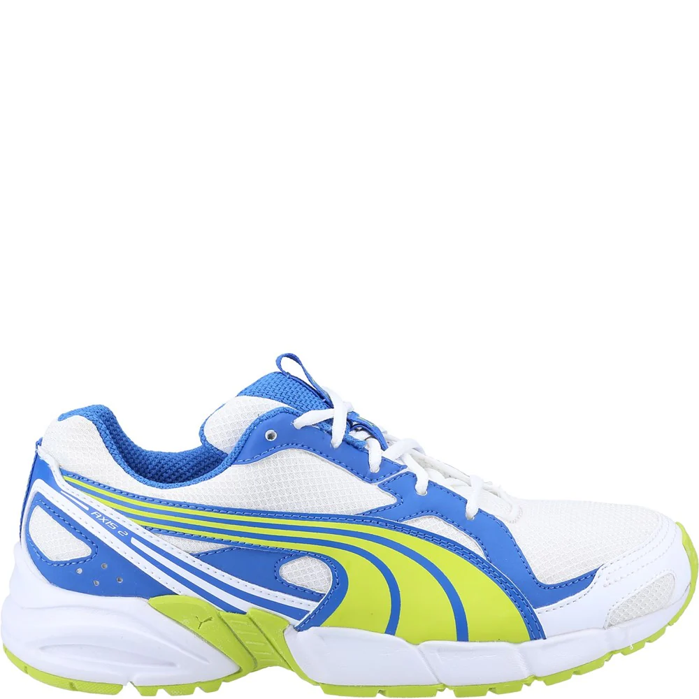Puma Axis Mesh V2 Lace Up Boys Trainers - Image 5
