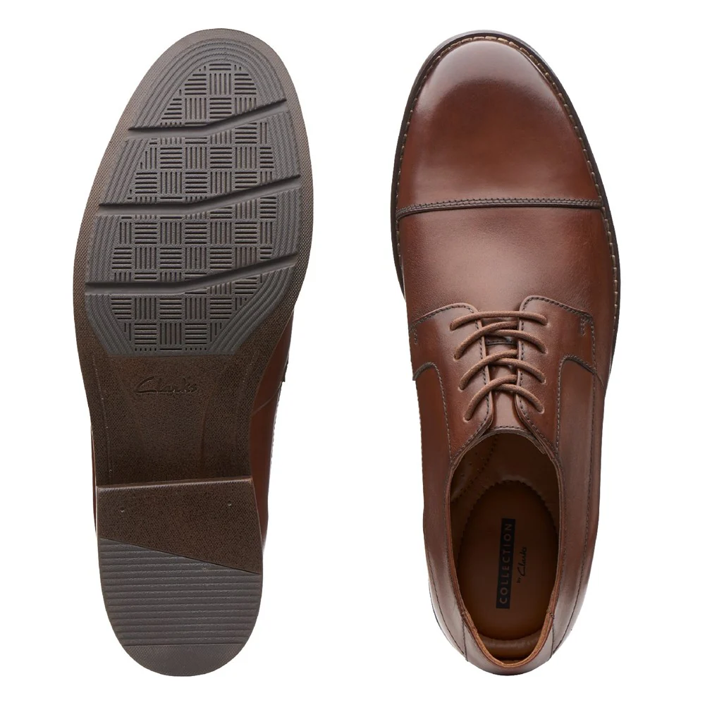 Clarks Becken Cap Lace Up Shoe - Image 5