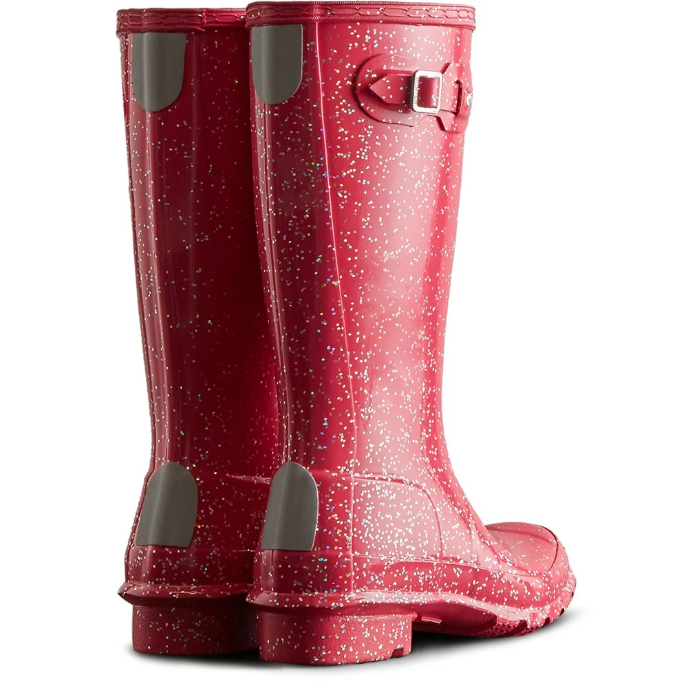 Hunter Big Kids Giant Glitter Wellington Boots - Image 2