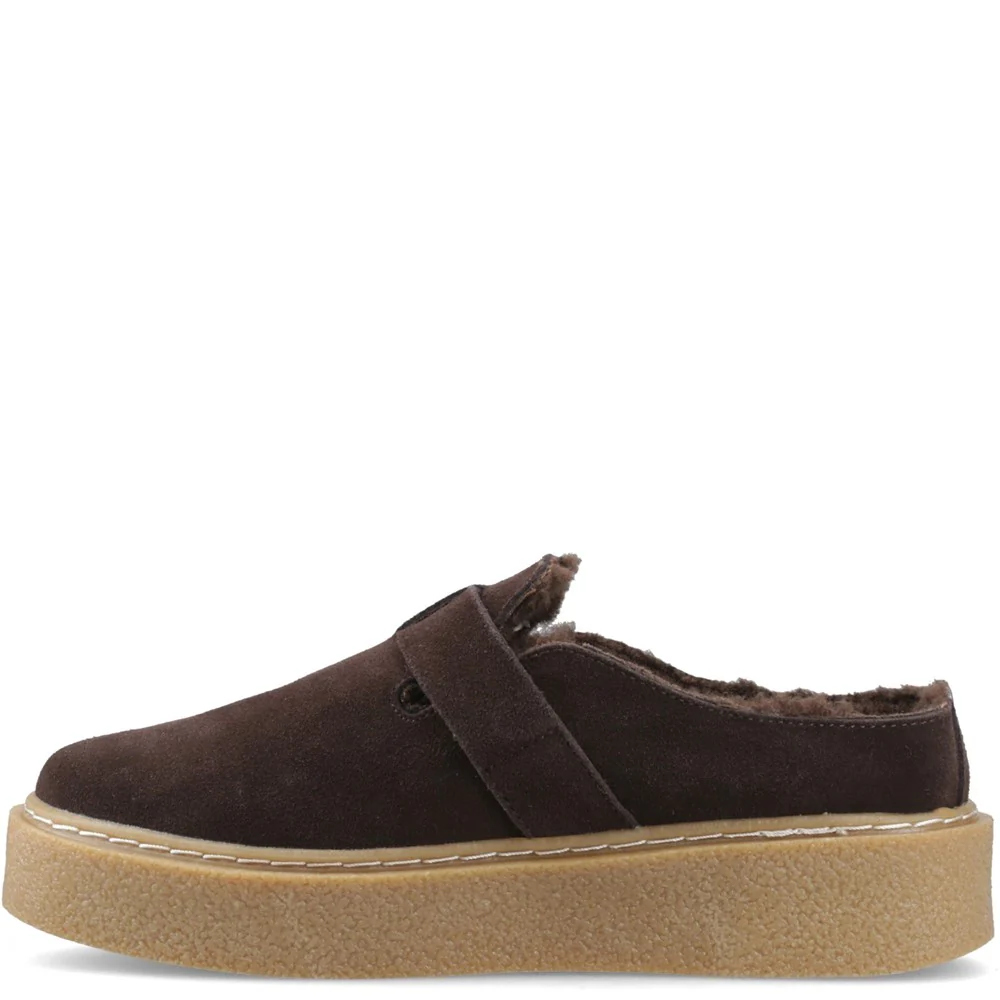 Hush Puppies Blanche Fur Mules - Image 4
