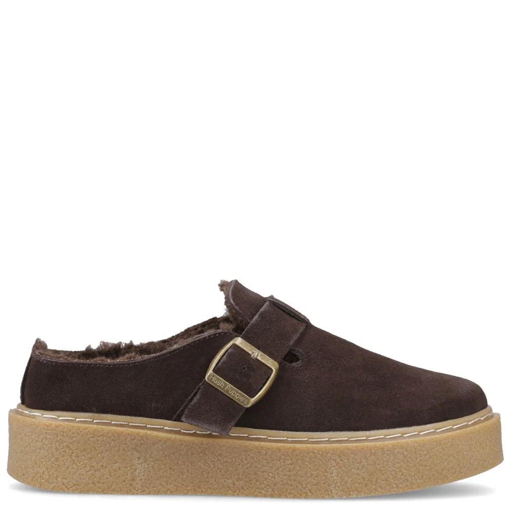 Hush Puppies Blanche Fur Mules - Image 5
