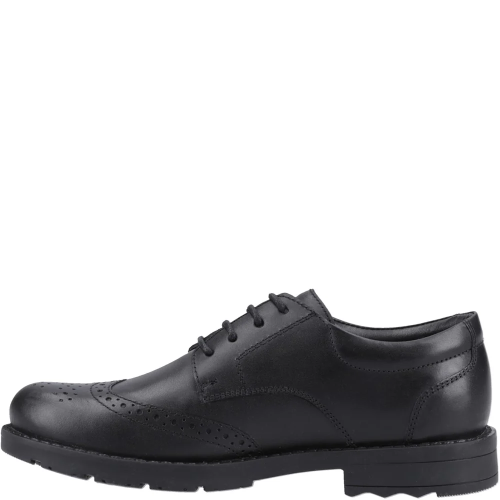 Hush Puppies Brian Junior School Shoes - Image 4