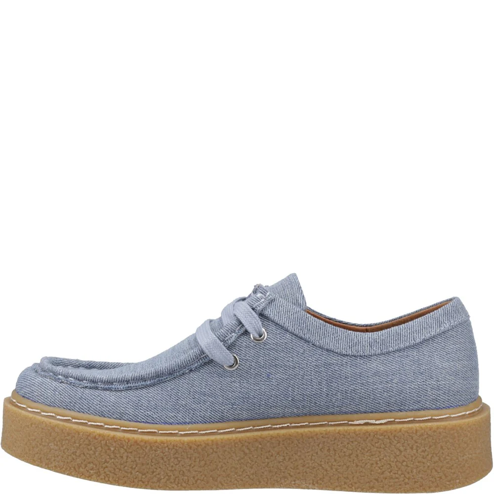 Hush Puppies Bridie Textile Mocc Toe - Image 4