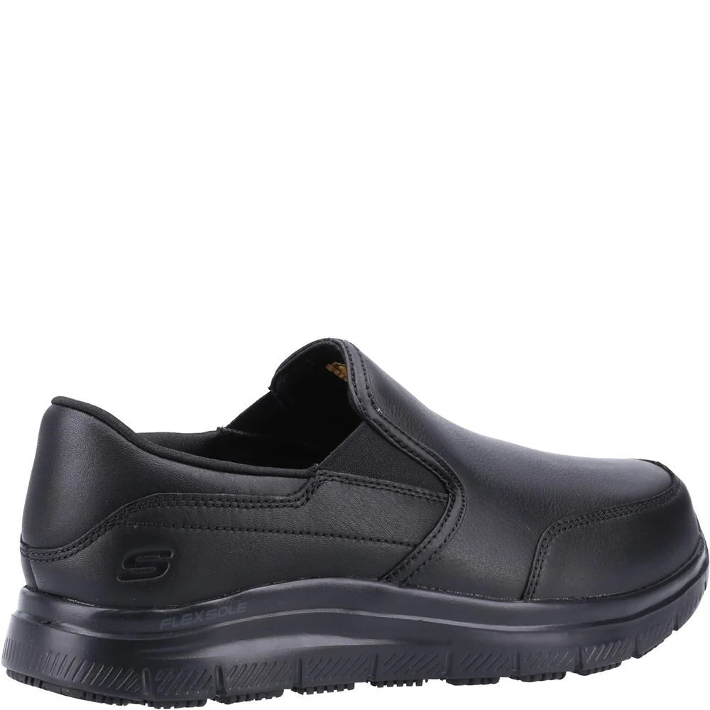 Skechers Workwear Bronwood Wide Slip Resistant Occupational Shoe - Image 2