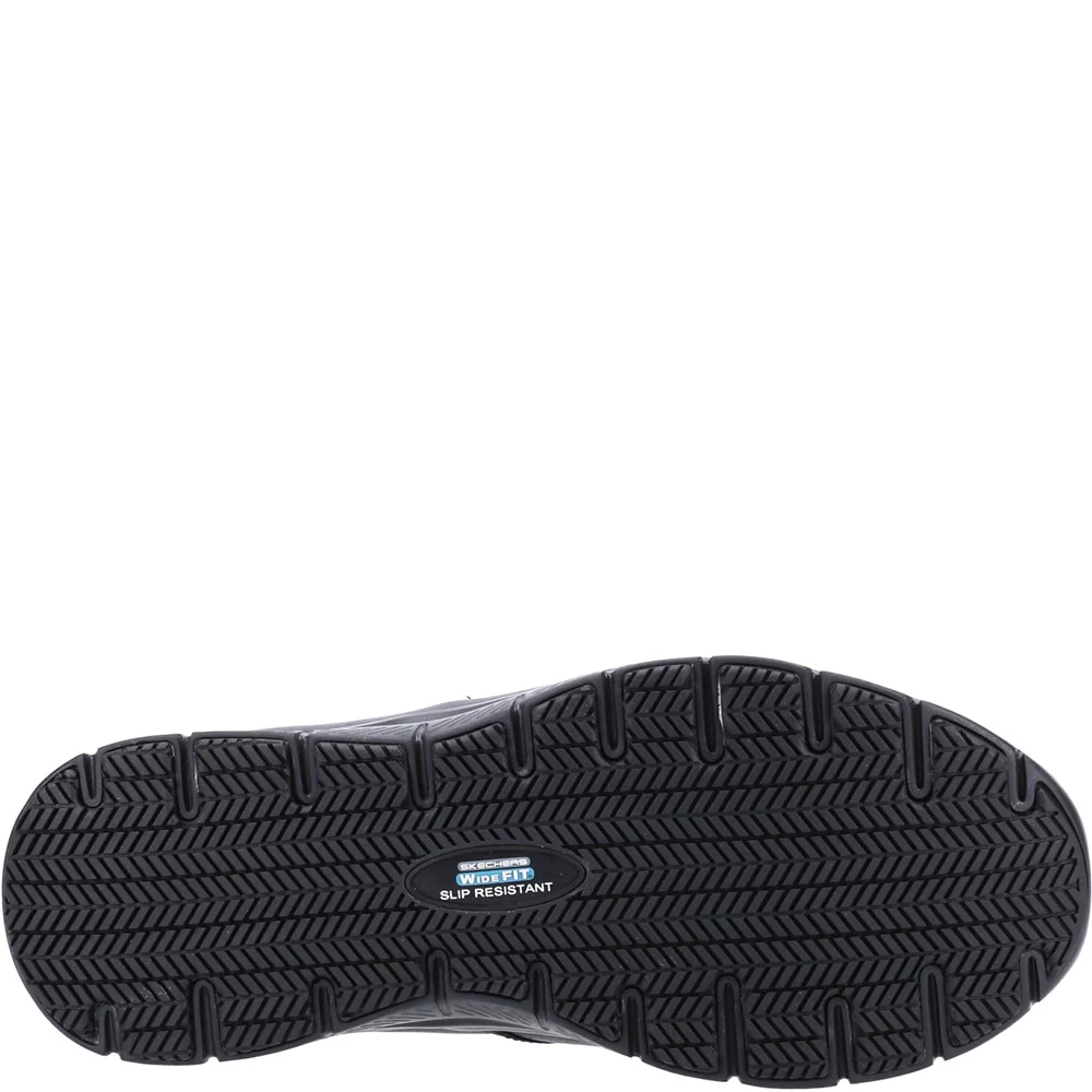 Skechers Workwear Bronwood Wide Slip Resistant Occupational Shoe - Image 3