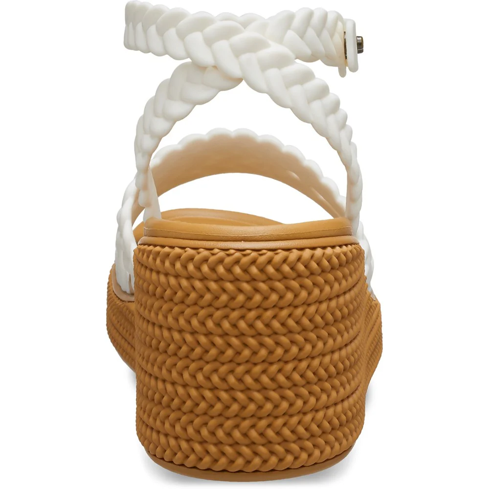 Crocs Brooklyn Woven Ankle Strap Wedge - Image 2