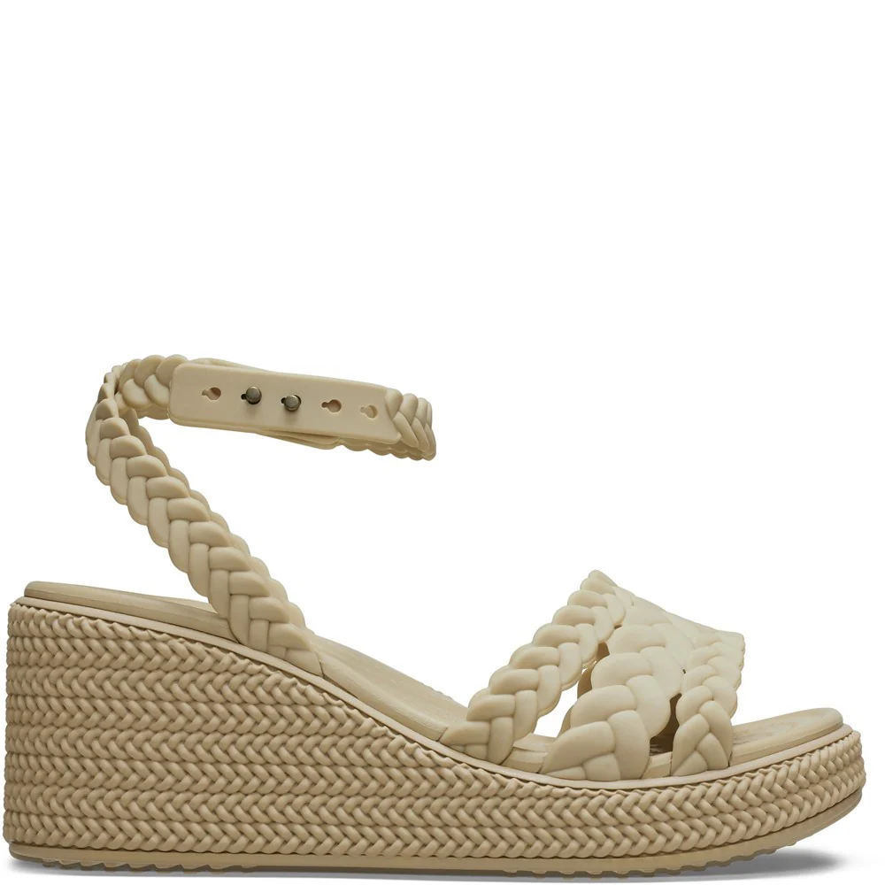Crocs Brooklyn Woven Ankle Strap Wedge - Image 5