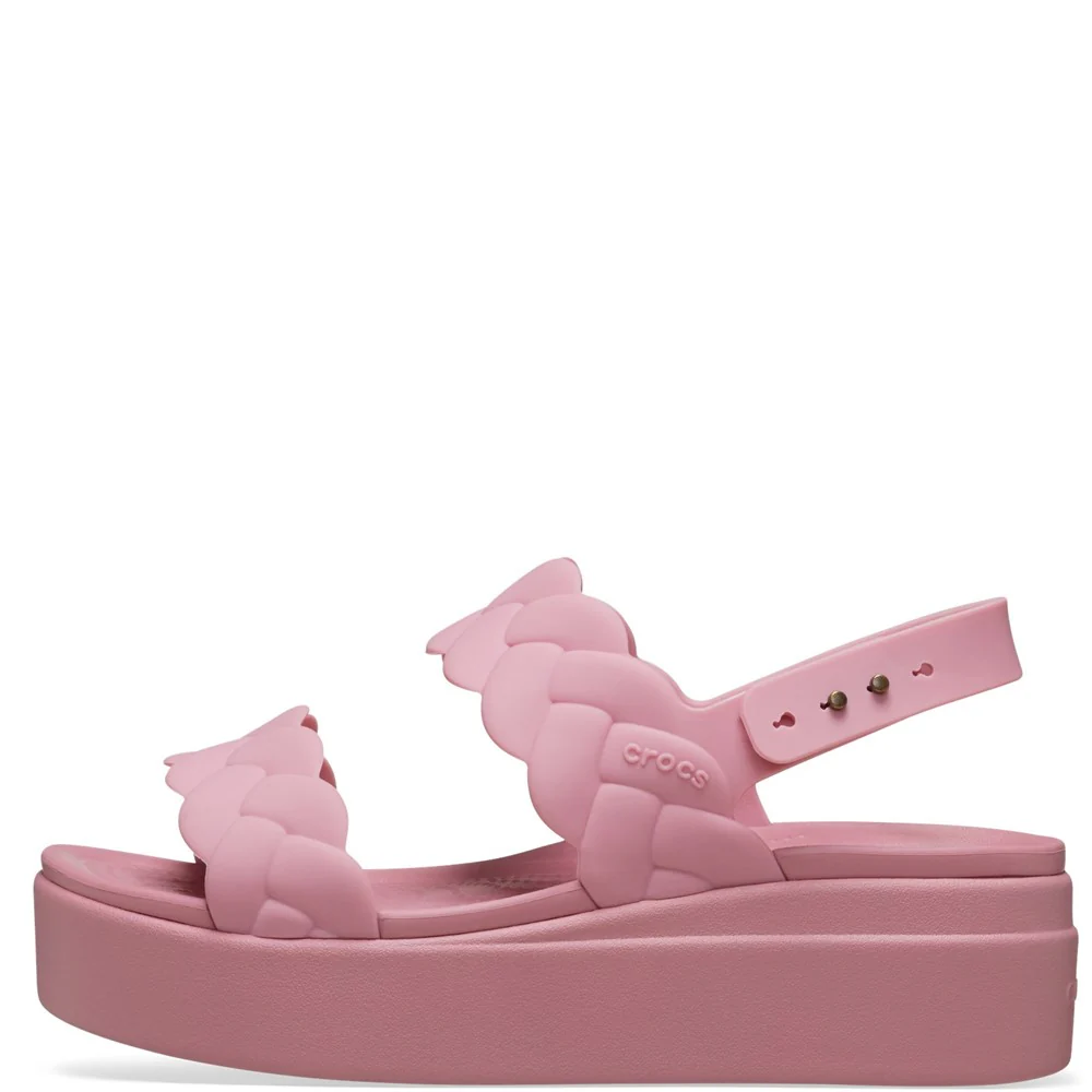 Crocs Brooklyn Woven Low Wedge - Image 6