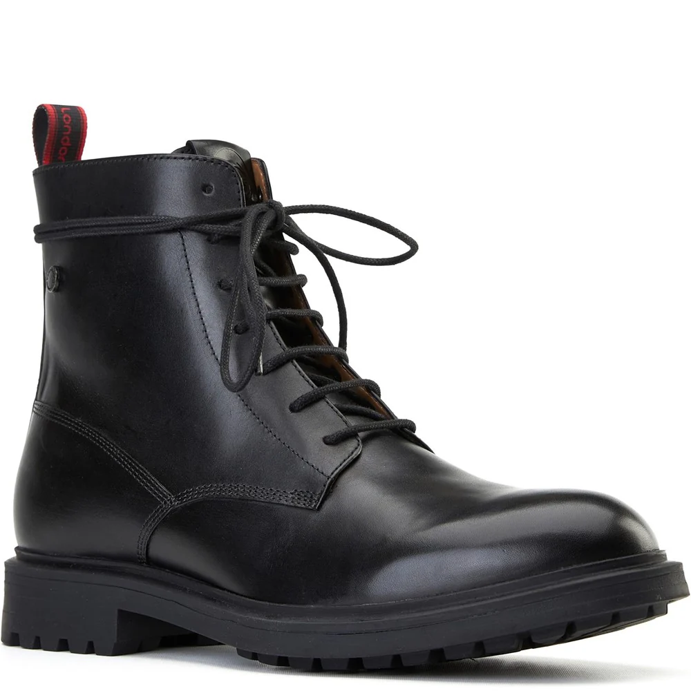 Base London Brunel 7 Eyelet Boots