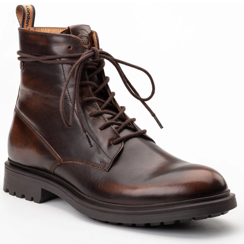 Base London Brunel 7 Eyelet Boots