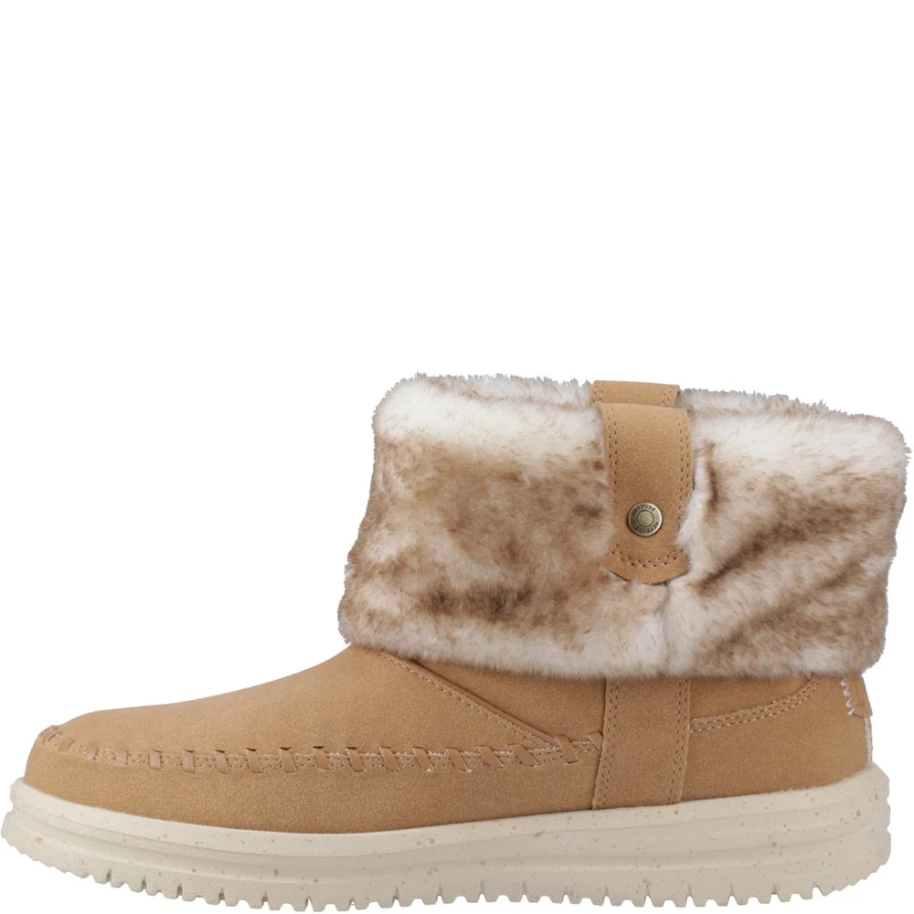 HEYDUDE Camden Cuff Classic Cozy Boot - Image 4