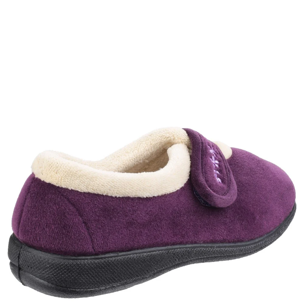 Fleet & Foster Capa Touch Fastening Memory Foam Slipper - Image 2