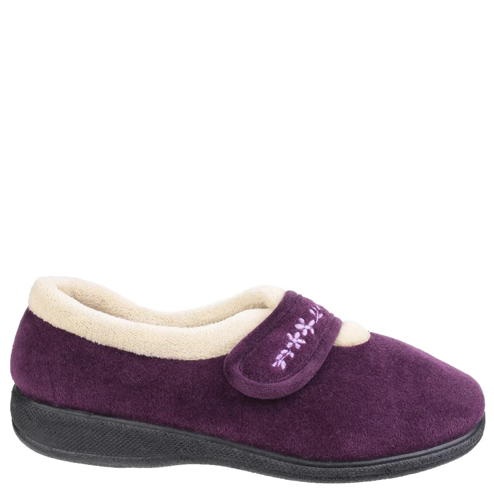Fleet & Foster Capa Touch Fastening Memory Foam Slipper - Image 5