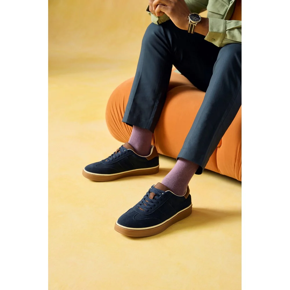 Hush Puppies Carlos Suede Trainers - Image 7