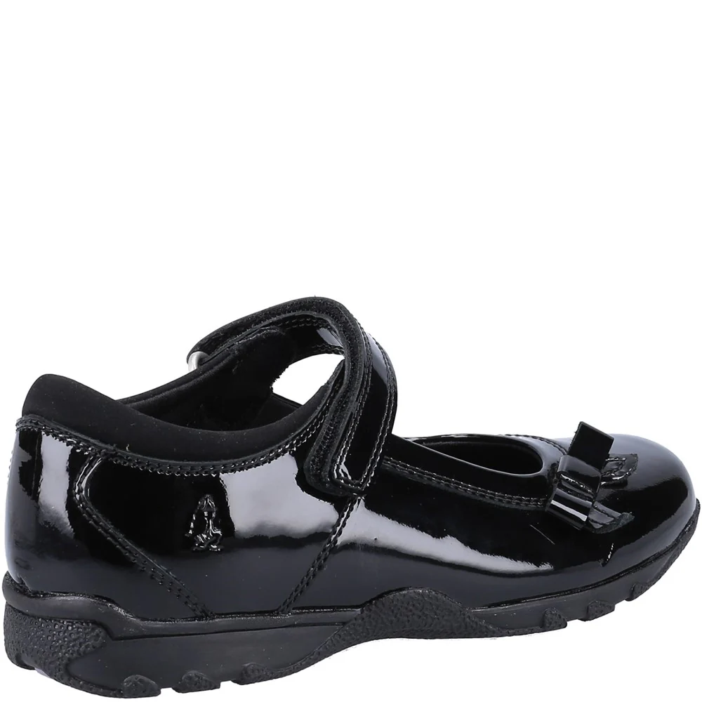 Hush Puppies Carrie Senior Patent School Shoes - Image 2