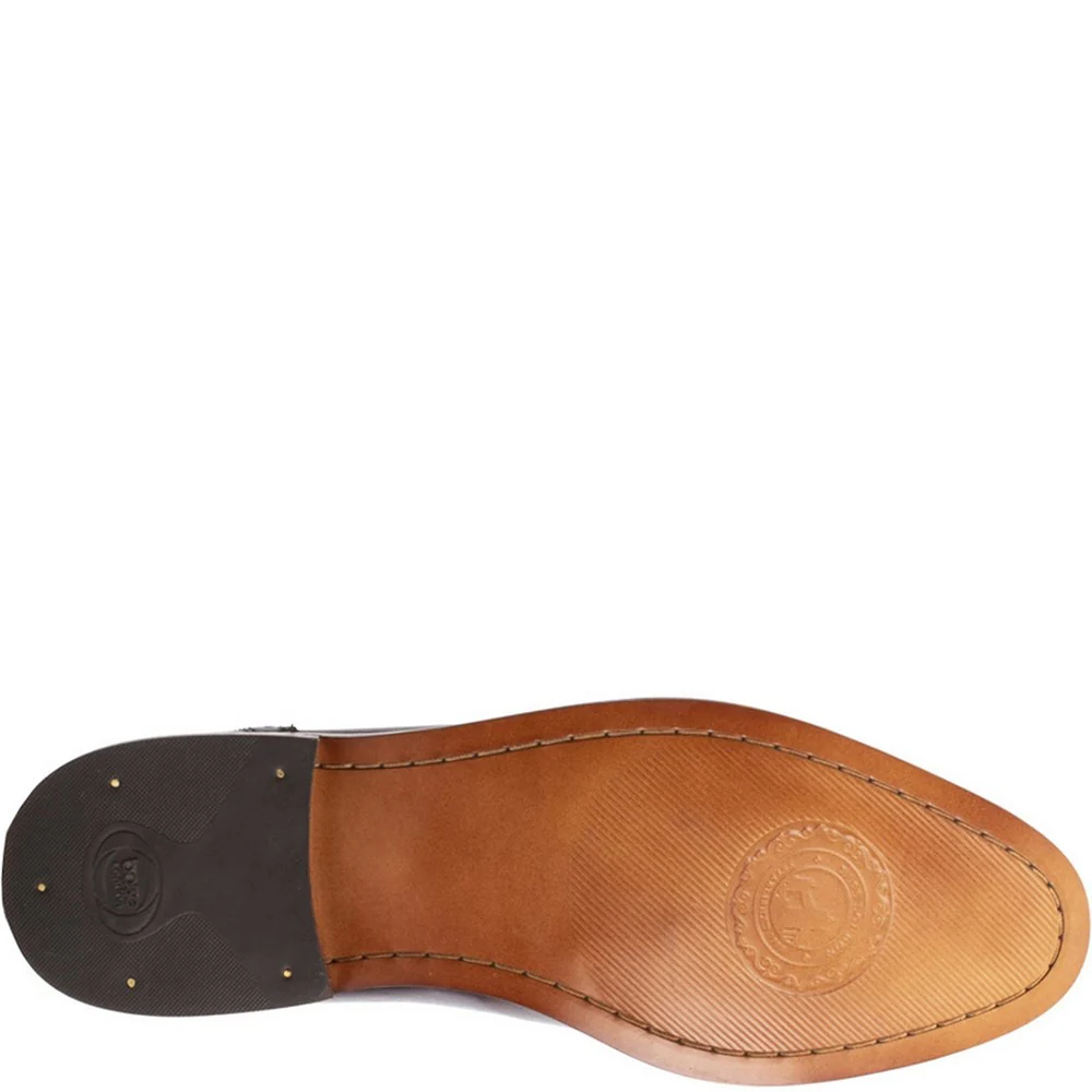 Base London Cast Washed Brogue Shoes - Image 3