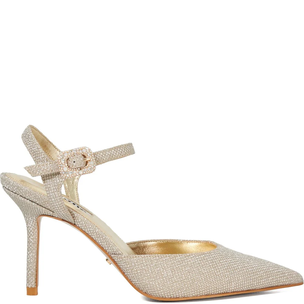 Dune Channel Wide Fit Court Shoes - Image 4