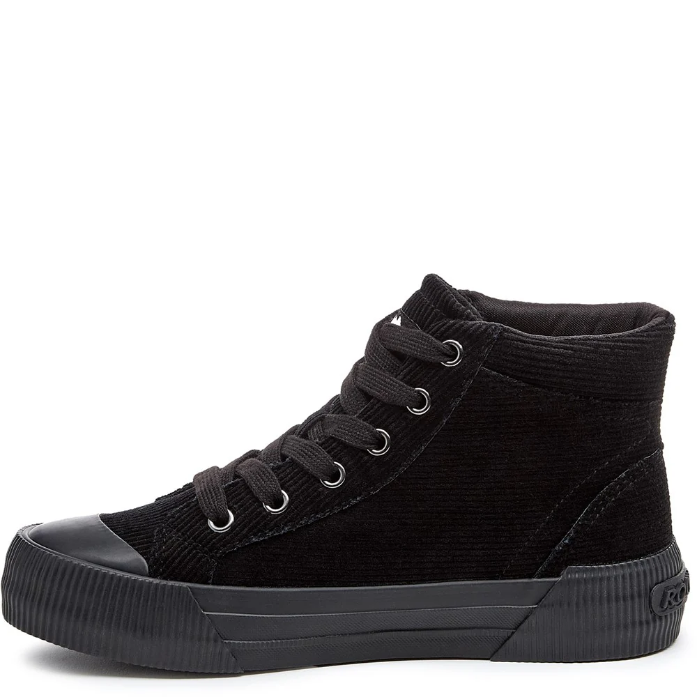 Rocket Dog Cheery Corduroy High-top Trainers - Image 5