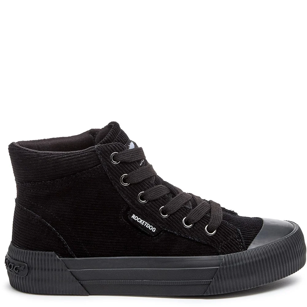 Rocket Dog Cheery Corduroy High-top Trainers - Image 6