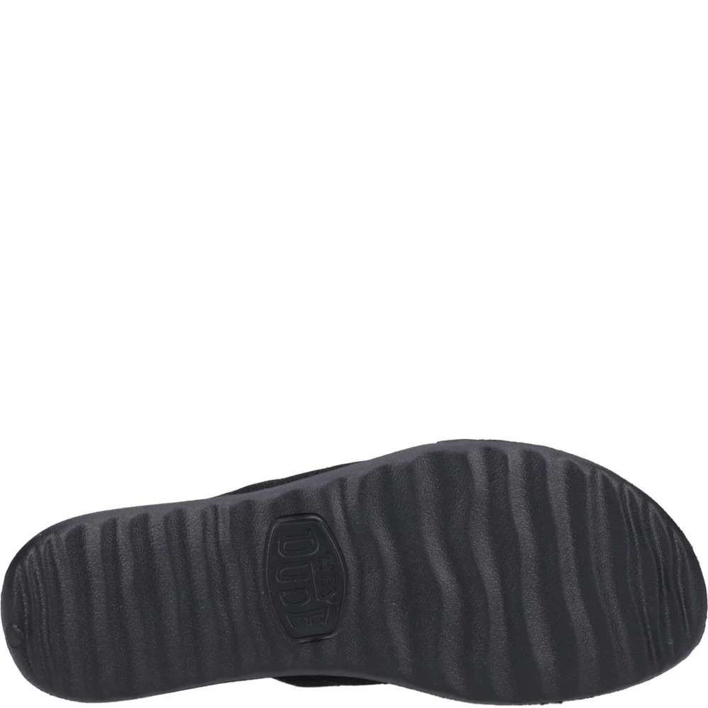 HEYDUDE Christi Slide Distressed Sandal - Image 3