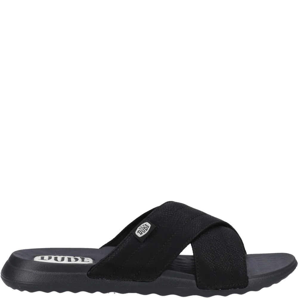 HEYDUDE Christi Slide Distressed Sandal - Image 4