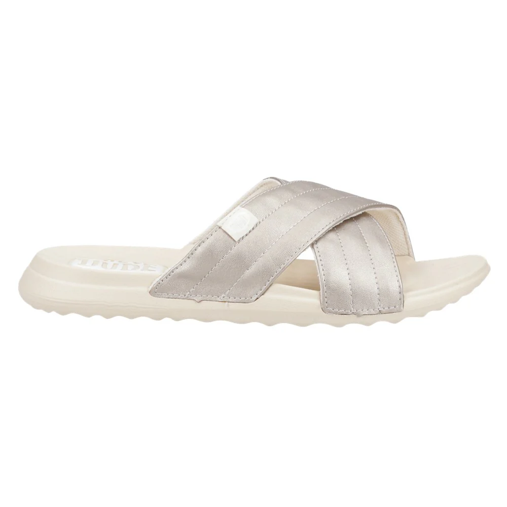 HEYDUDE Christi Slide Distressed Sandal - Image 10