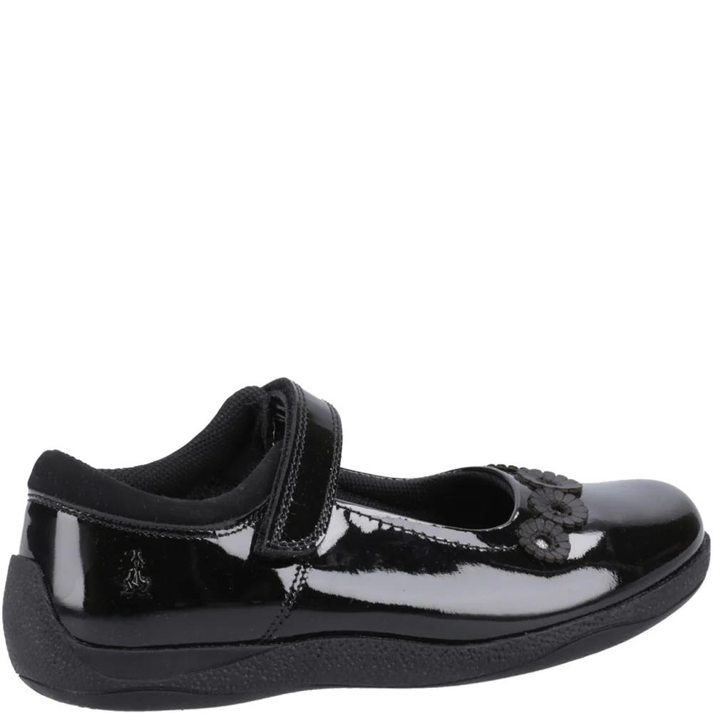 Hush Puppies Christina Patent Senior School Shoes - Image 2