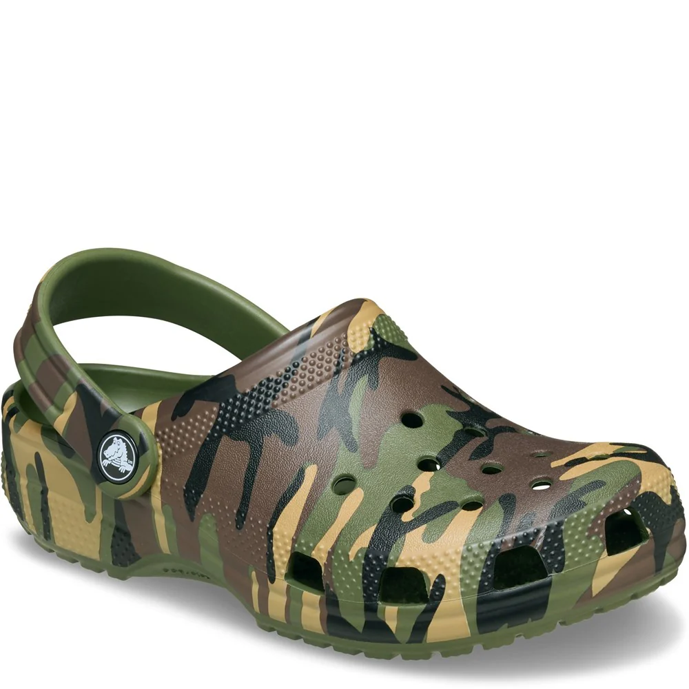 Crocs Kids Classic Camouflage Clog
